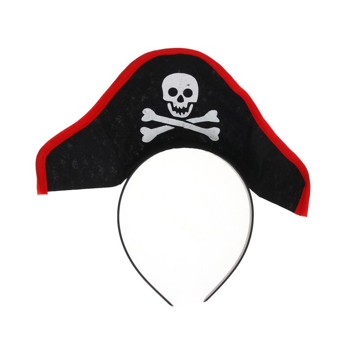 Карнавальный ободок "Шляпа пирата"