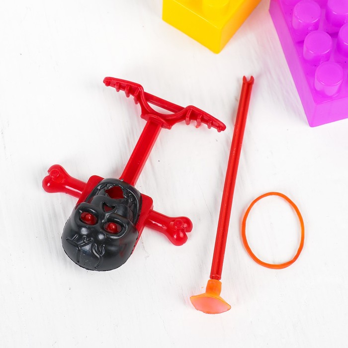 Стрелялка "Череп" цвета МИКС