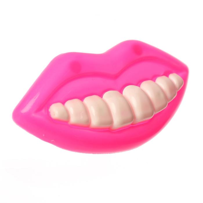 свисток губы с зубами цвета микс Свисток «Губы с зубами», цвета МИКС