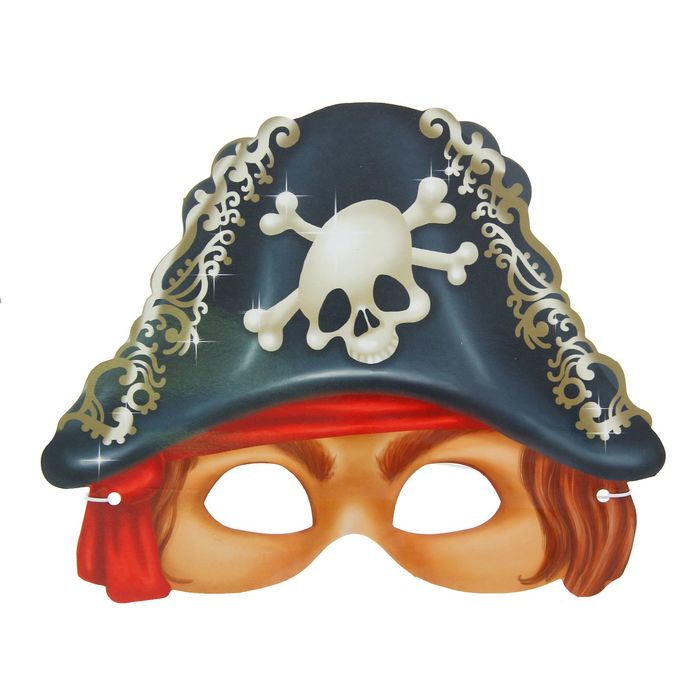 Маска карнавальная "Пират"