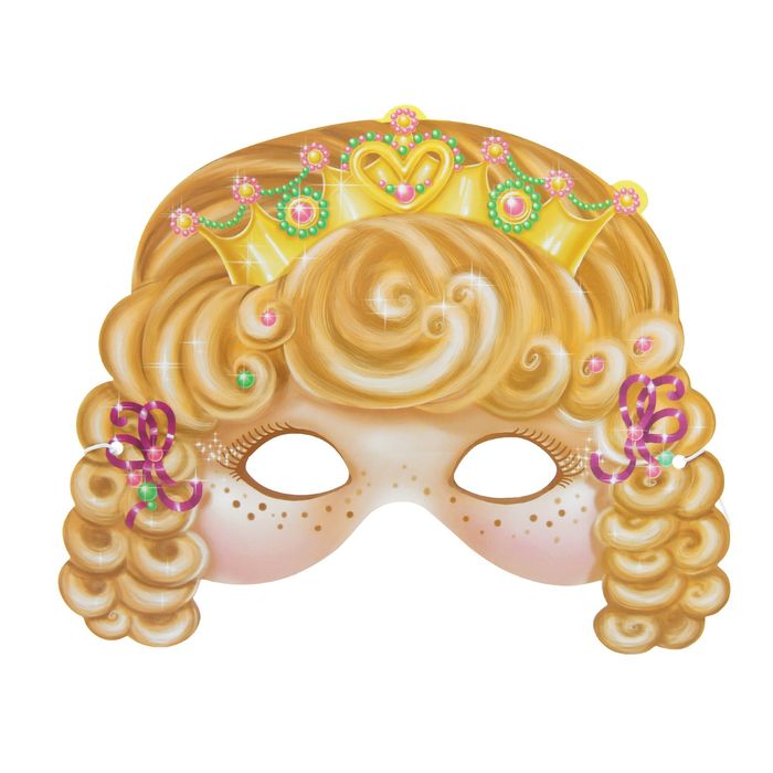 Маска карнавальная "Принцесса"