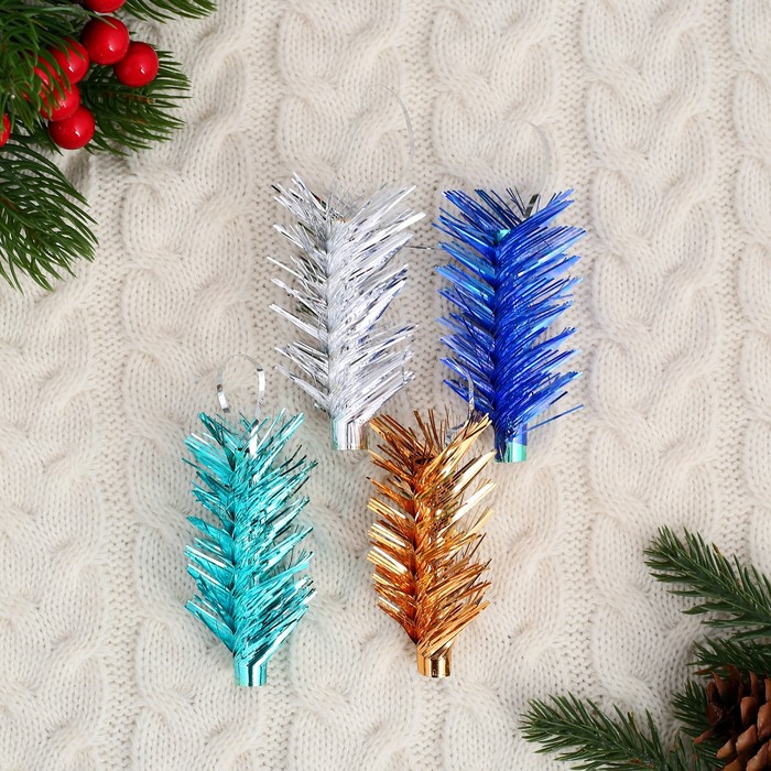 Новогоднее украшение "Ёлочка" микс