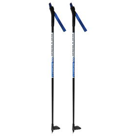 Палки лыжные стеклопластиковые TREK Classic (150 см), цвета микс