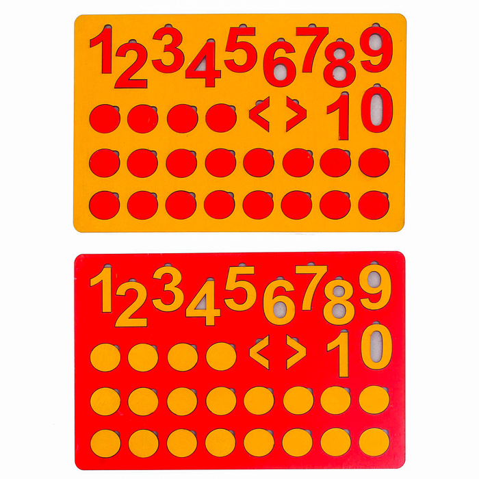 Кружки и цифры (планшет), МИКС