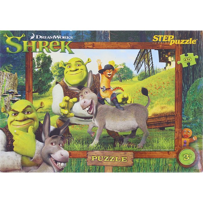 Пазл "Шрек", 35 элементов