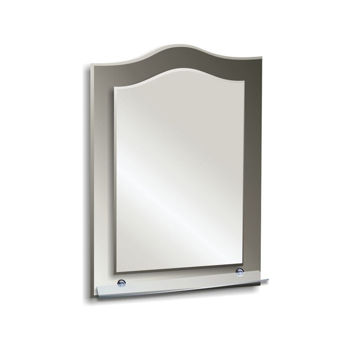 Зеркало настенное "Палермо" с полочкой