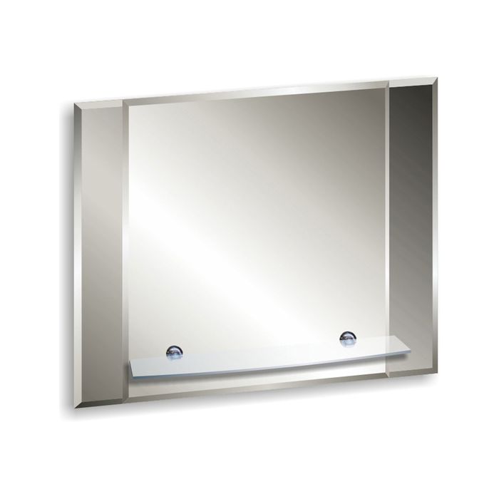 Зеркало настенное «Чили», 73х60 см, с полочкой