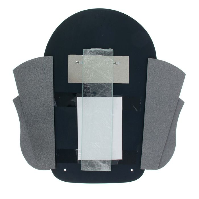 Зеркало настенное "Тунис" 57,5*59 см, с полочкой