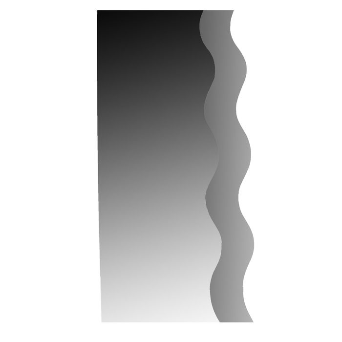 Зеркало настенное «Барселона», 49,5×127,5 см