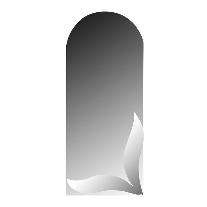 Зеркало настенное «Авокадо», 53,5×125 см