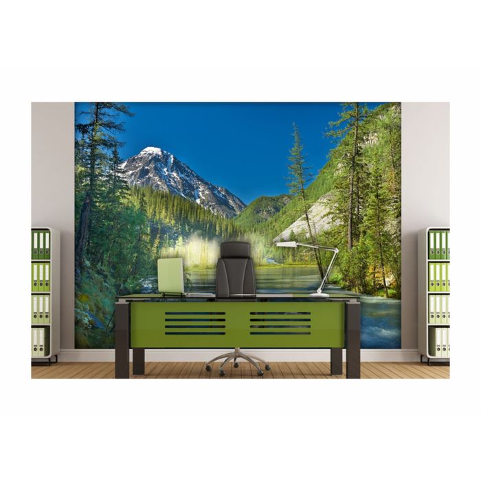 Фотообои К-090 «Горная река» (8 листов), 280 × 200 см