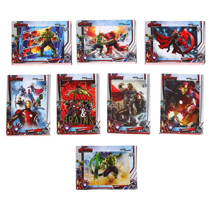 Пазл "Мстители - 2", 80 элементов