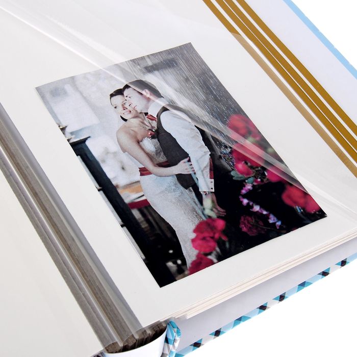 Фотоальбом магнитный 20 листов "Цветы на подоконнике" МИКС