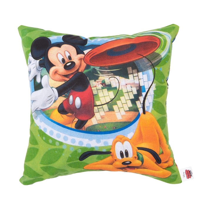 Постельное бельё "Микки Маус и друзья" 1,5 сп., размер 143х215 см, 150х214 см, 50х70 см -1 шт, 100% хлопок, поплин 125 г/м2