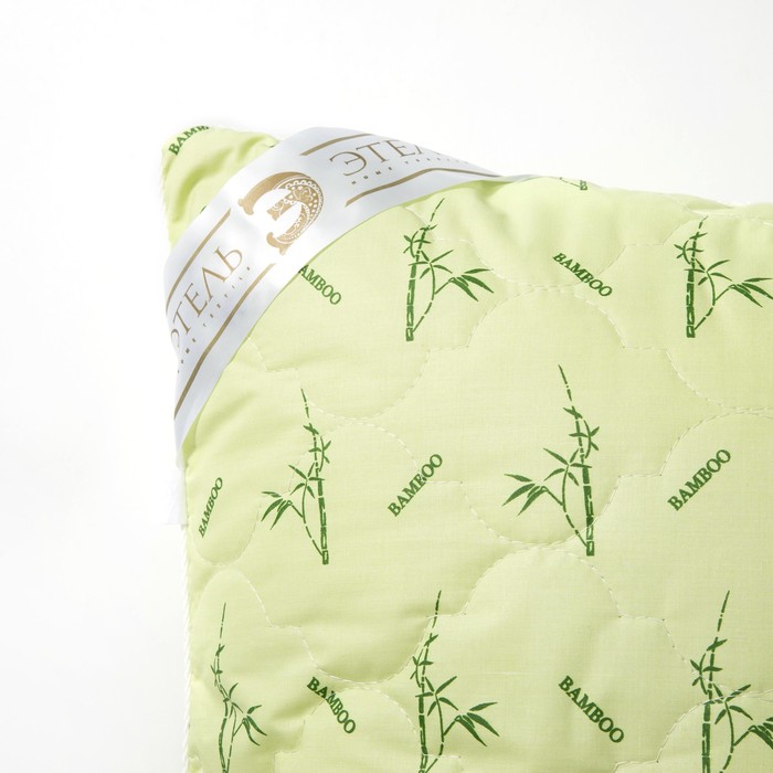 Подушка "Этель" , подстёжка — бамбук, 70х70 см, тик