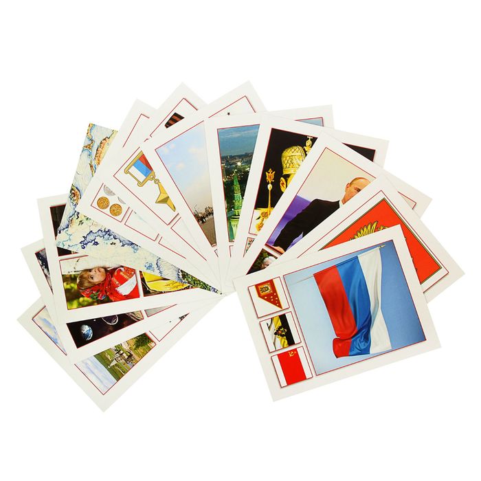 Беседы с ребенком. Россия (комплект из 12 карточек)