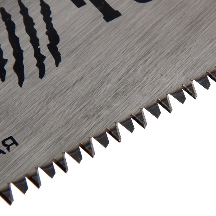 УЦЕНКА Ножовка по дереву TUNDRA comfort, трехсторонняя заточка каленый зуб 5мм, 400мм