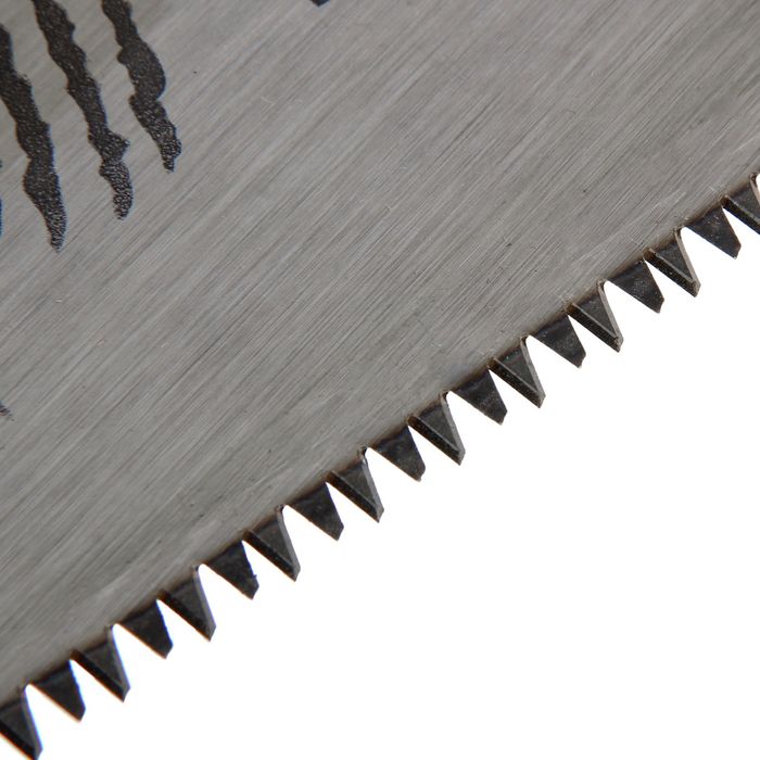 УЦЕНКА Ножовка по дереву TUNDRA comfort, трехсторонняя заточка каленый зуб 5мм, 450мм