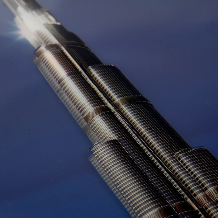 Наклейка картина объемная "Города" МИКС