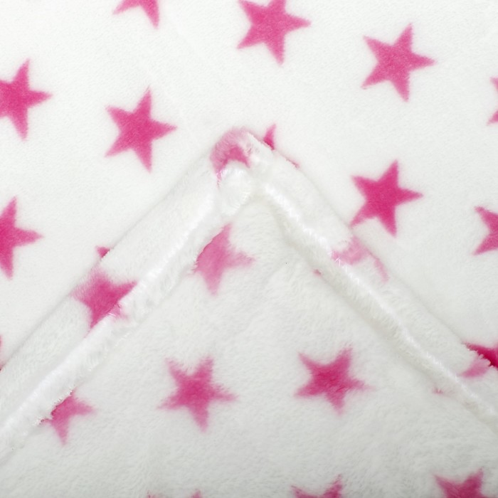 Плед с рукавами Sleepy с красными звёздами, размер 140х180 см, 60х33 см, 310 гр/м2