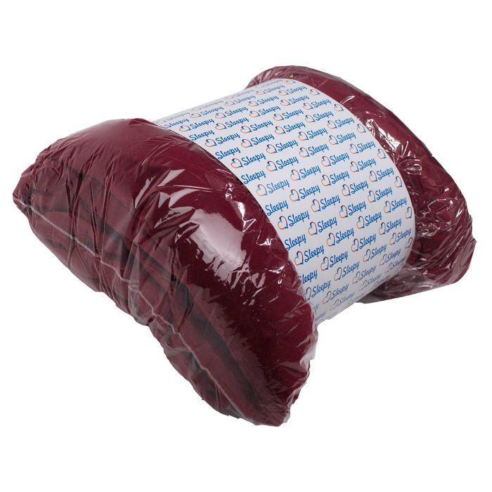 Плед с рукавами Sleepy, размер 140х180 см, 60х33 см, 250 гр/м2, цвет бордо