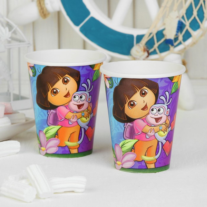 Набор стаканов "Даша-путешественница", 8 шт., 270 мл