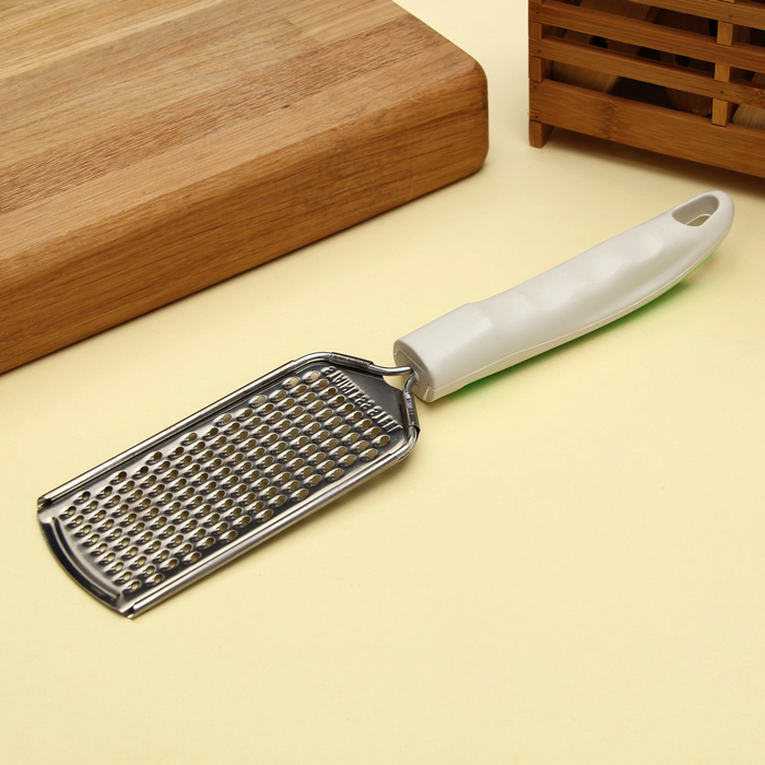 Терка на ручке прямая "Бистро" цвета МИКС