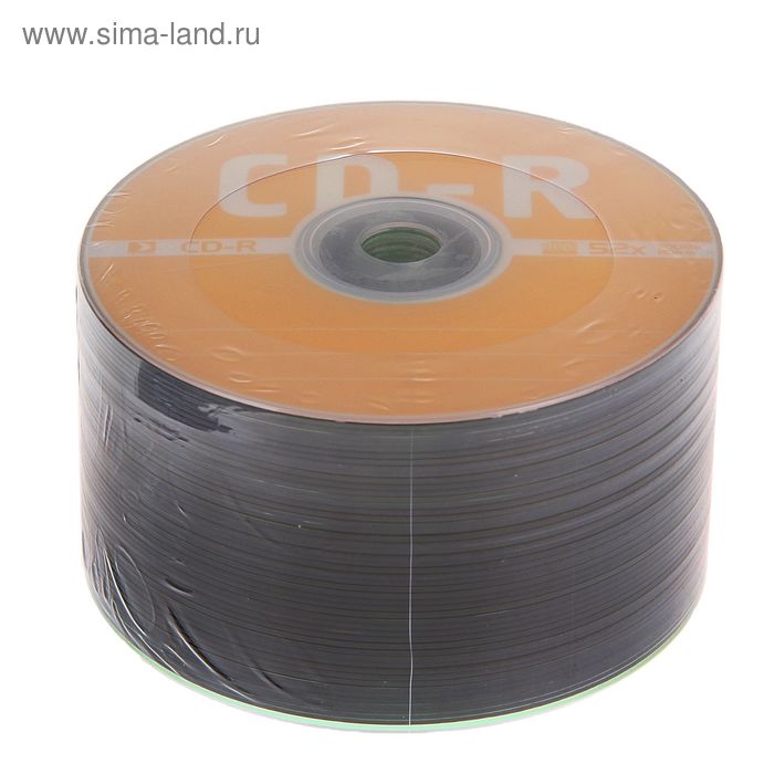 Диск CD-R Data Standard, 52x, 700 Мб, спайка, 50 шт