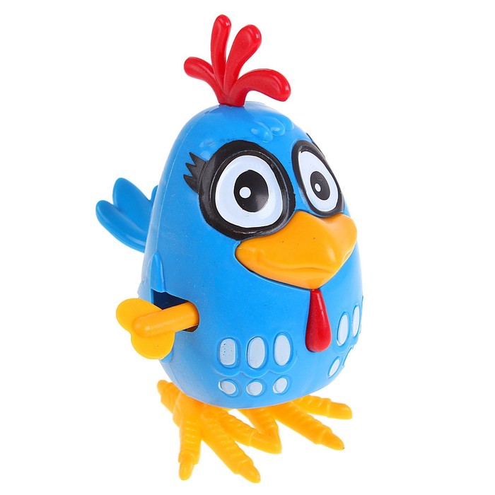 Игрушка заводная "Птичка" прыгает, цвета МИКС