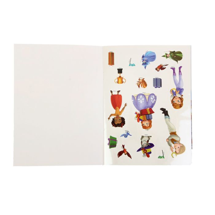 Книжка-малышка с переводными картинками "София Прекрасная. Королевские игры"