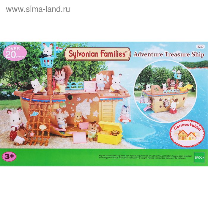 фото Набор «детская площадка сокровища морей» sylvanian families