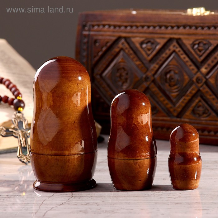 

Матрёшка «Православная» 3 кукольная, Спас, Владимирская, Николай Чудотворец