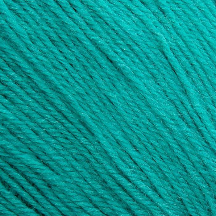 Пряжа "Детский каприз" 50%мериносовая шерсть, 50% фибра 225м/50гр (335-Изумруд)