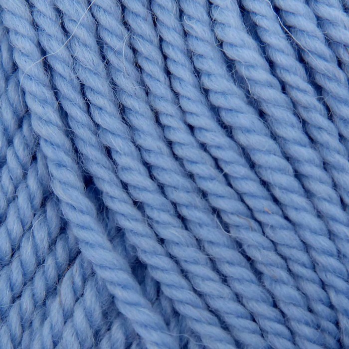 Пряжа "Зимний вариант" 95% имп.шерсть, 5% акрил объёмный 100м/100гр (05-Голубой)