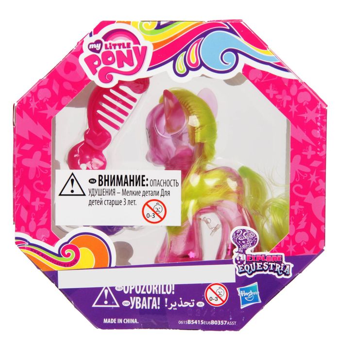 Игровой набор "Пони с блёстками", МИКС
