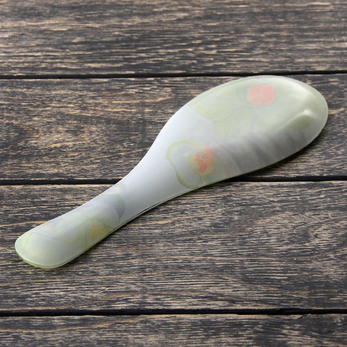 Подставка под ложку 23х8 см "Зеленая орхидея"