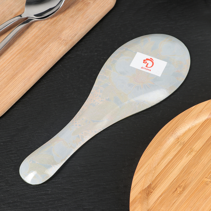 Подставка под ложку 23х8 см "Ветвь жасмина"