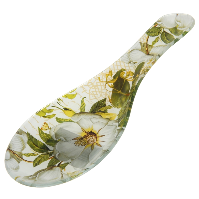 Подставка под ложку 23х8 см "Ветвь жасмина"