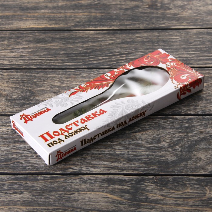 Подставка под ложку 23х8 см "Чайная роза"