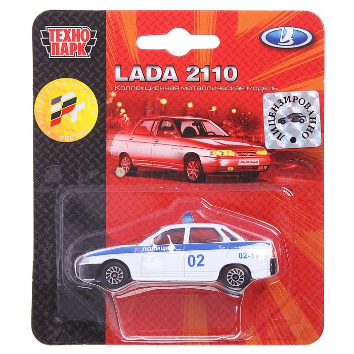 Машинка металлическая "Лада", масштаб 1:72, МИКС