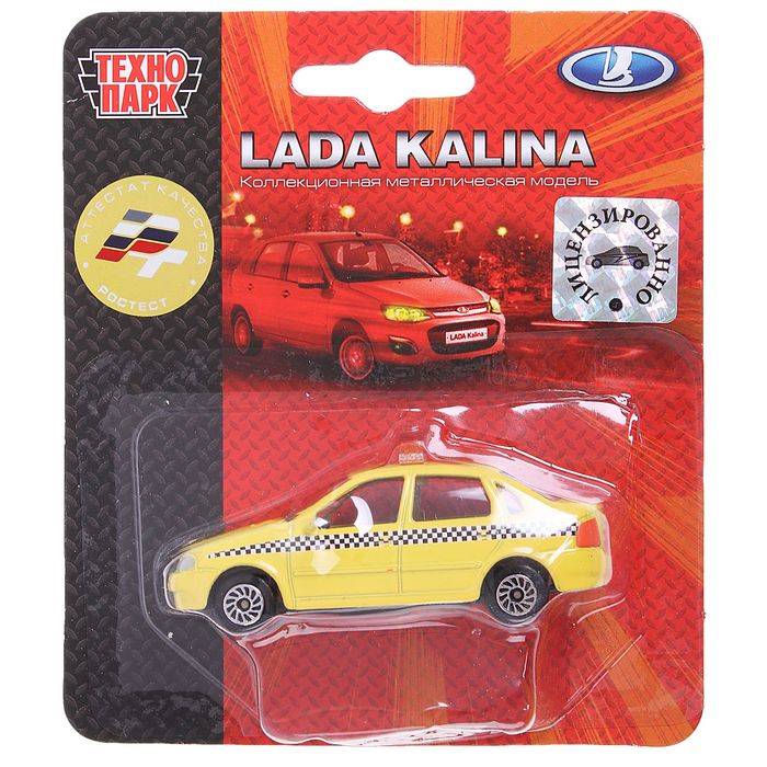 Машинка металлическая "Лада", масштаб 1:72, МИКС