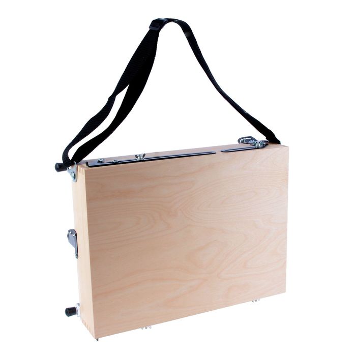 Этюдный ящик с телескопическими ножками 460 х 340 мм, большой