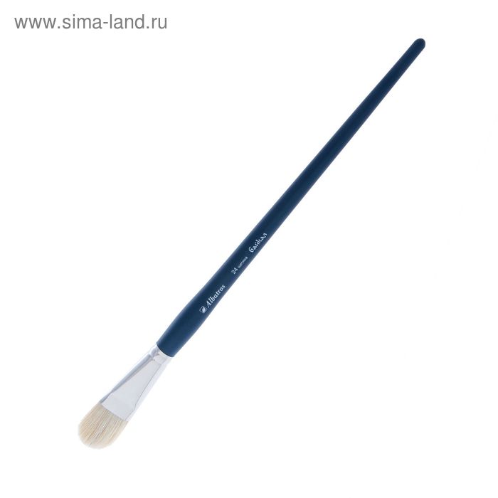 

Кисть Щетина Овальная, серия "Байкал" №24, d-24 мм, L-30 мм (удлинённая ручка)
