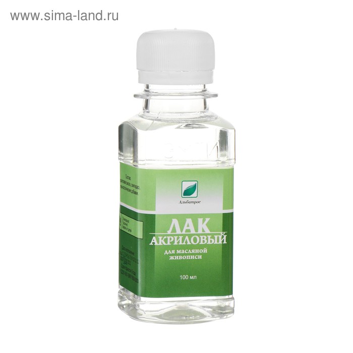 Лак для масла акриловый 100мл ЭМТИ