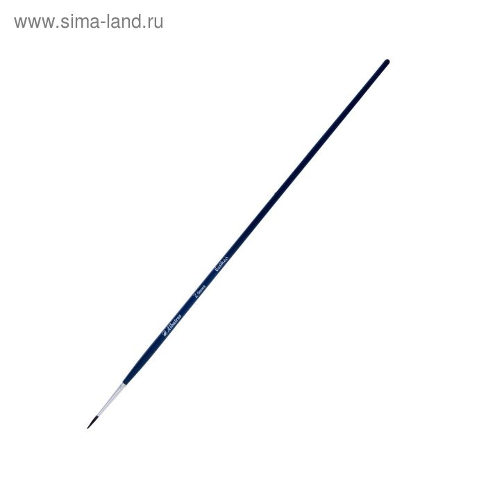 

Кисть Белка Круглая, серия "Байкал" № 2, d-1.5 мм, L-11 мм (удлинённая ручка)