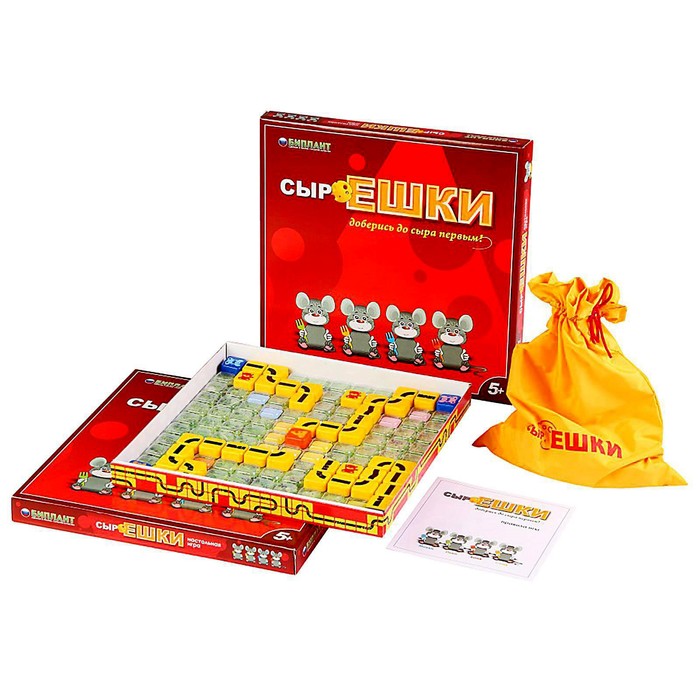 Настольная игра "Сыроешки"