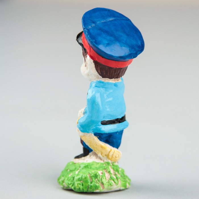 Статуэтка "Веселые казачата-домовята Егор Вояка" 2× 2× 5.5 см