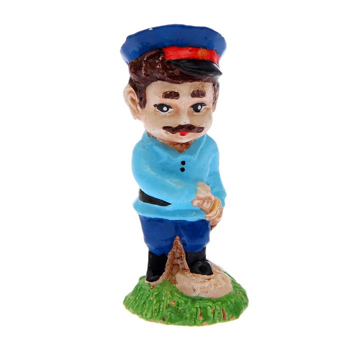 Статуэтка "Веселые казачата-домовята Егор Вояка" 2× 2× 5.5 см