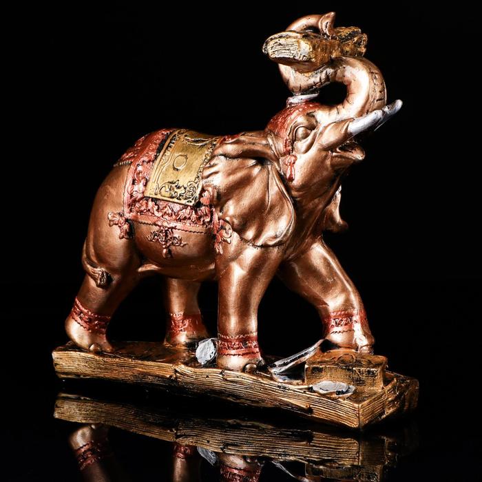 Сувенир "Слон с деньгами" большой, микс
