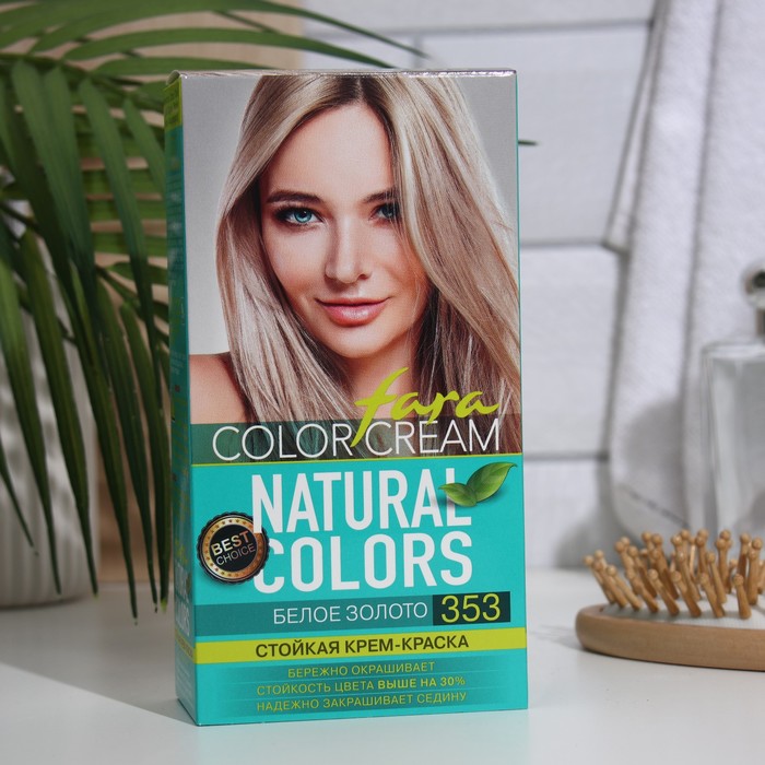 Краска для волос fara natural colors 350 пшеница